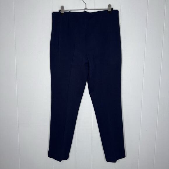 Chico’s Women’s Perfect Fit Juliet Ankle Pant Navy Blue Size 0.5 Small/6 - Picture 2 of 6